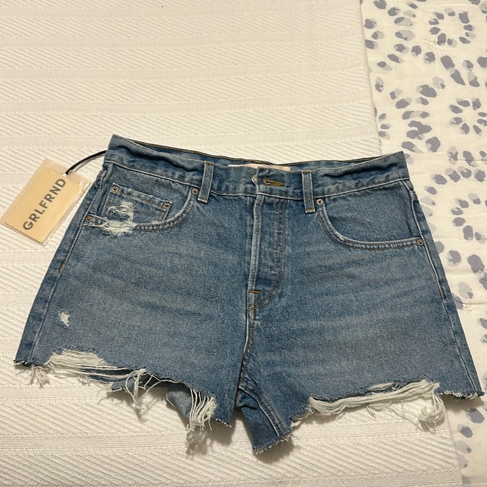 Grlfrnd The Hayden, Low Rise Boyfriend Short, color Bowery, 26